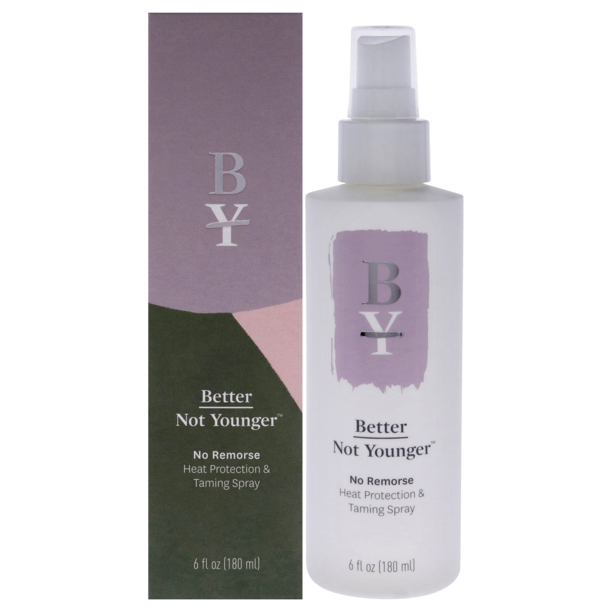 No Remorse Heat Protection and Taming Spray by Better Not Younger for Unisex  6 oz Spray