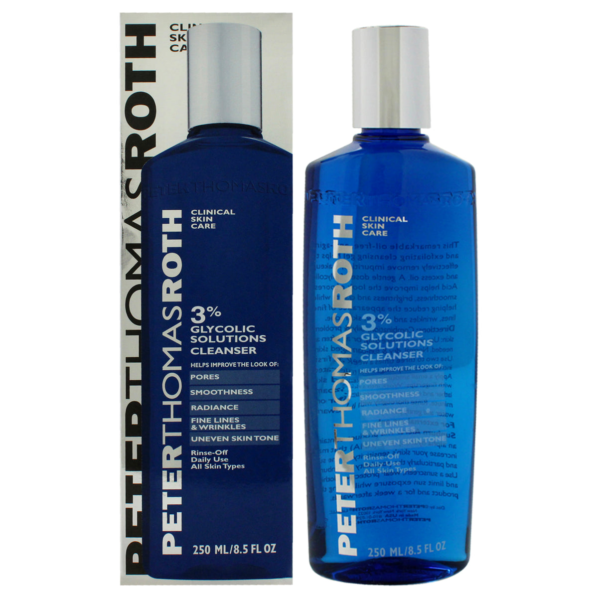 Glycolic 3 Percent Solutions Cleanser by Peter Thomas Roth for Unisex  85 oz Cleanser Tester