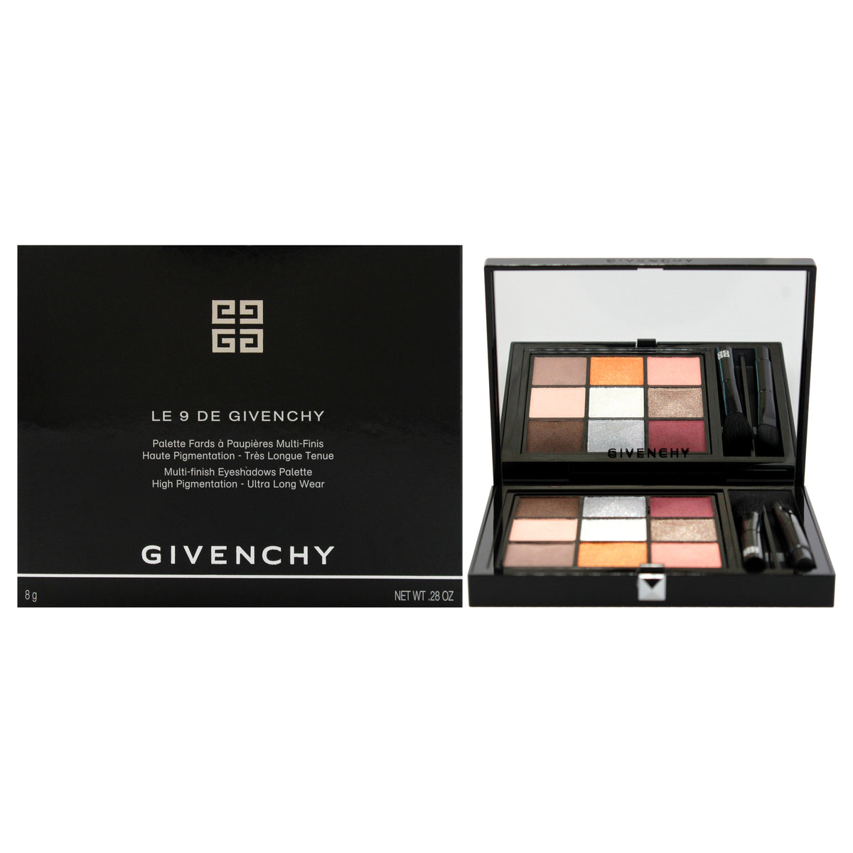 Le 9 De Givenchy Eyeshadow Palette  Le 901 by Givenchy for Women  028 oz Eye Shadow