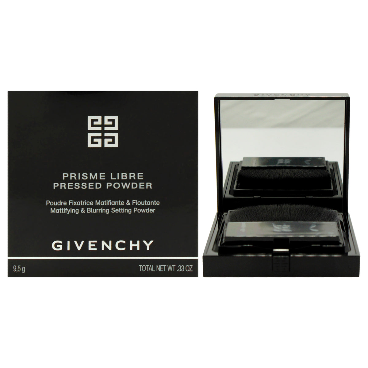 Prisme Libre Pressed Powder  02 Satin Blanch by Givenchy for Women  033 oz Powder