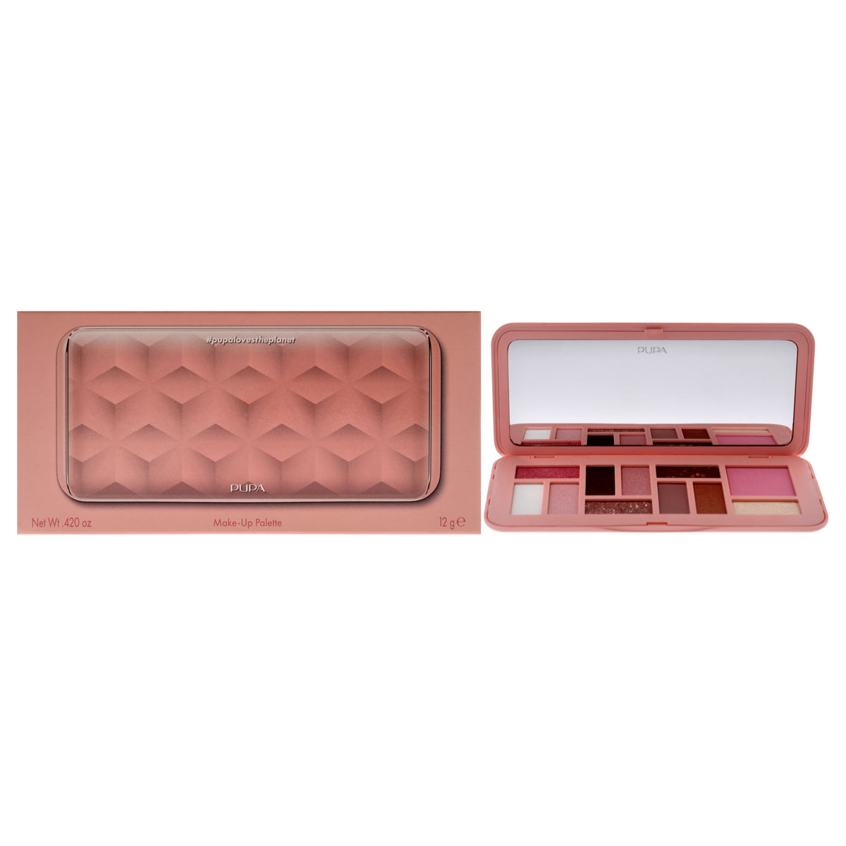 MakeUp Palette  001 Rose by Pupa Milano for Women  0420 oz Makeup