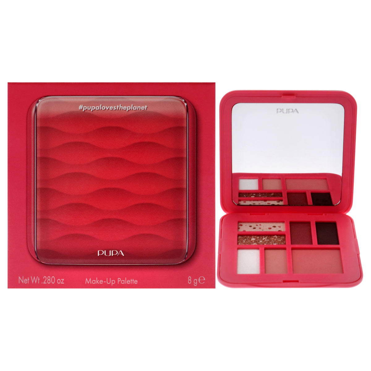 MakeUp Palette  003 Coral by Pupa Milano for Women  0280 oz Makeup