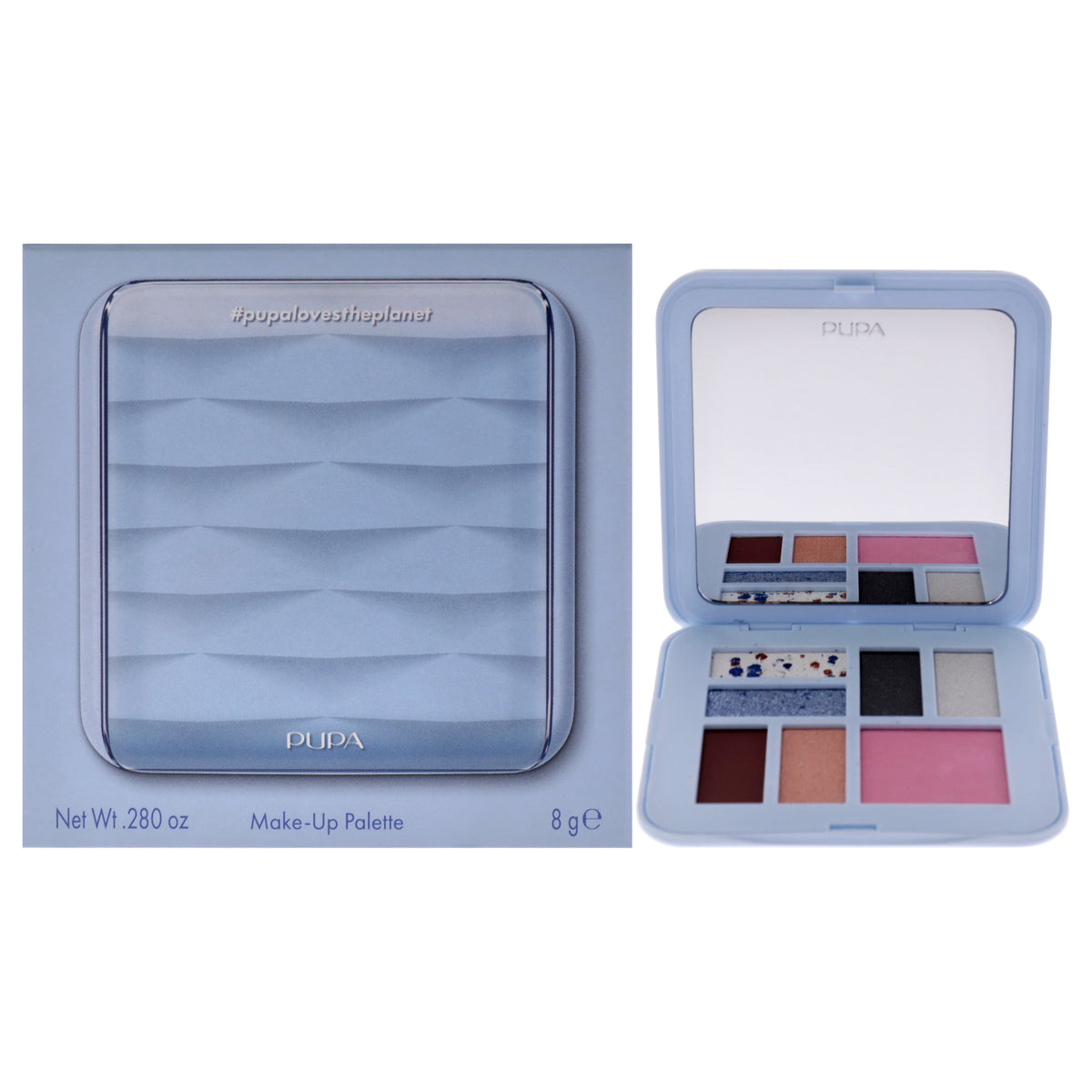 MakeUp Palette  002 Wave by Pupa Milano for Women  0280 oz Makeup