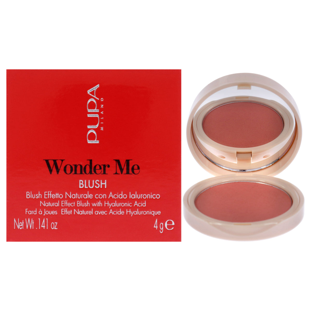 Wonder Me Blush  004  True Love Matte by Pupa Milano for Women  0141 oz Blush