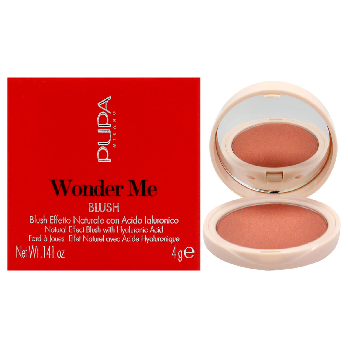 Wonder Me Blush  003 Thats HotRadiant by Pupa Milano for Women  0141 oz Blush