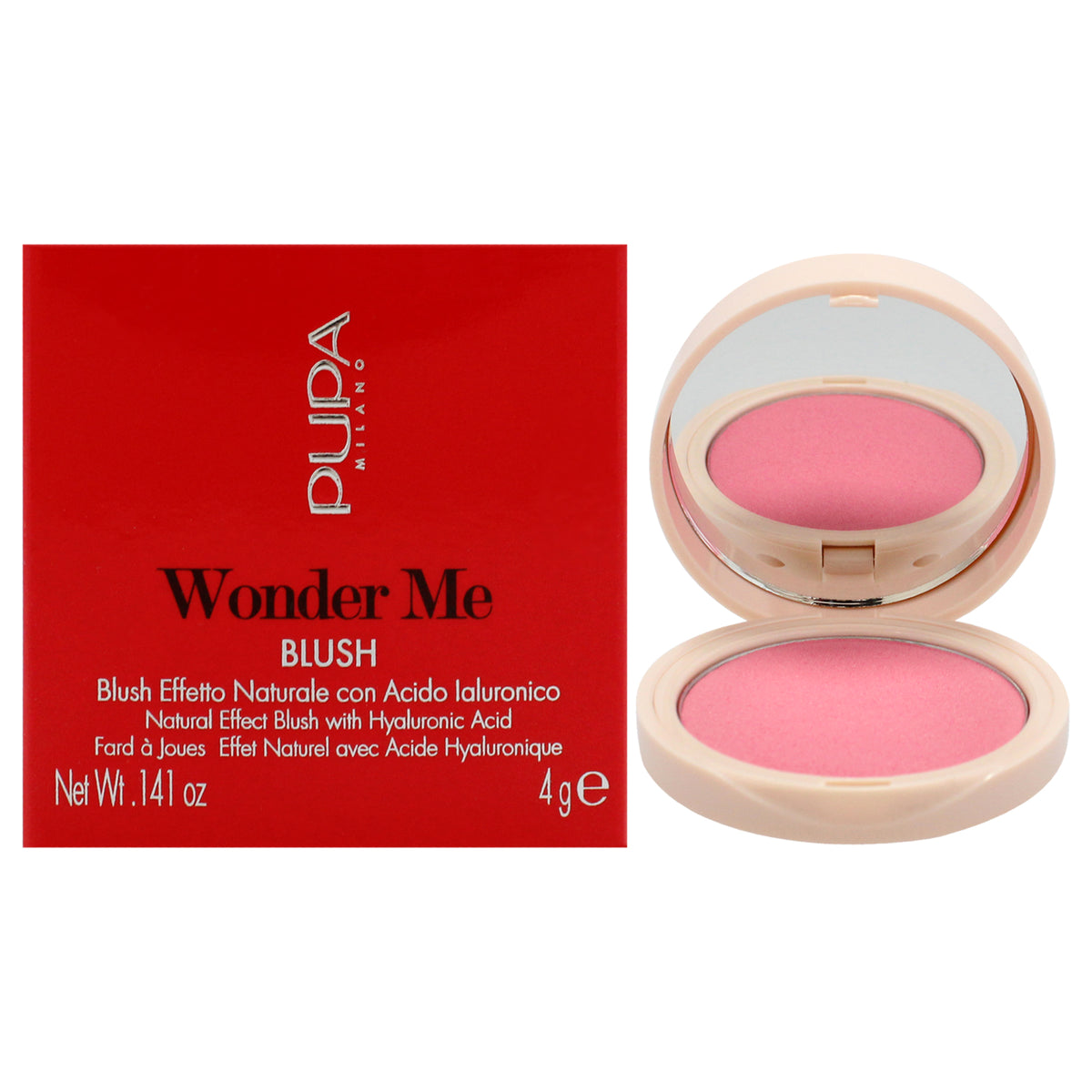 Wonder Me Blush  006 First KissRadiant by Pupa Milano for Women  0141 oz Blush