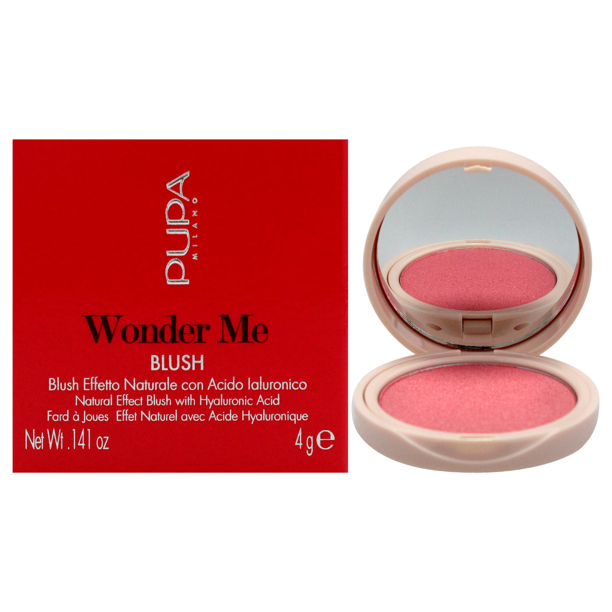 Wonder Me Blush  001  Thrill Me Glow by Pupa Milano for Women  0141 oz Blush