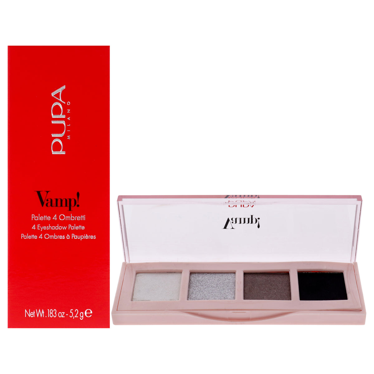 Vamp 4 Eyeshadow Palette  005 Intense Smoky by Pupa Milano for Women  0183 oz Eye Shadow