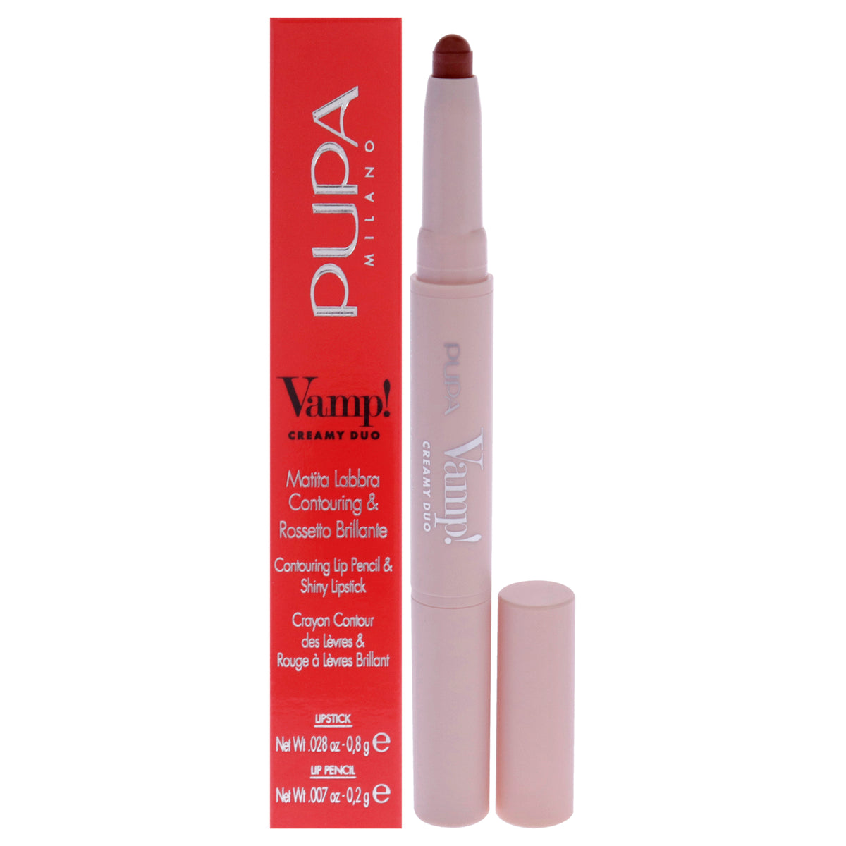 Vamp Creamy Duo  001 Fair Nude by Pupa Milano for Women  0035 oz Makeup