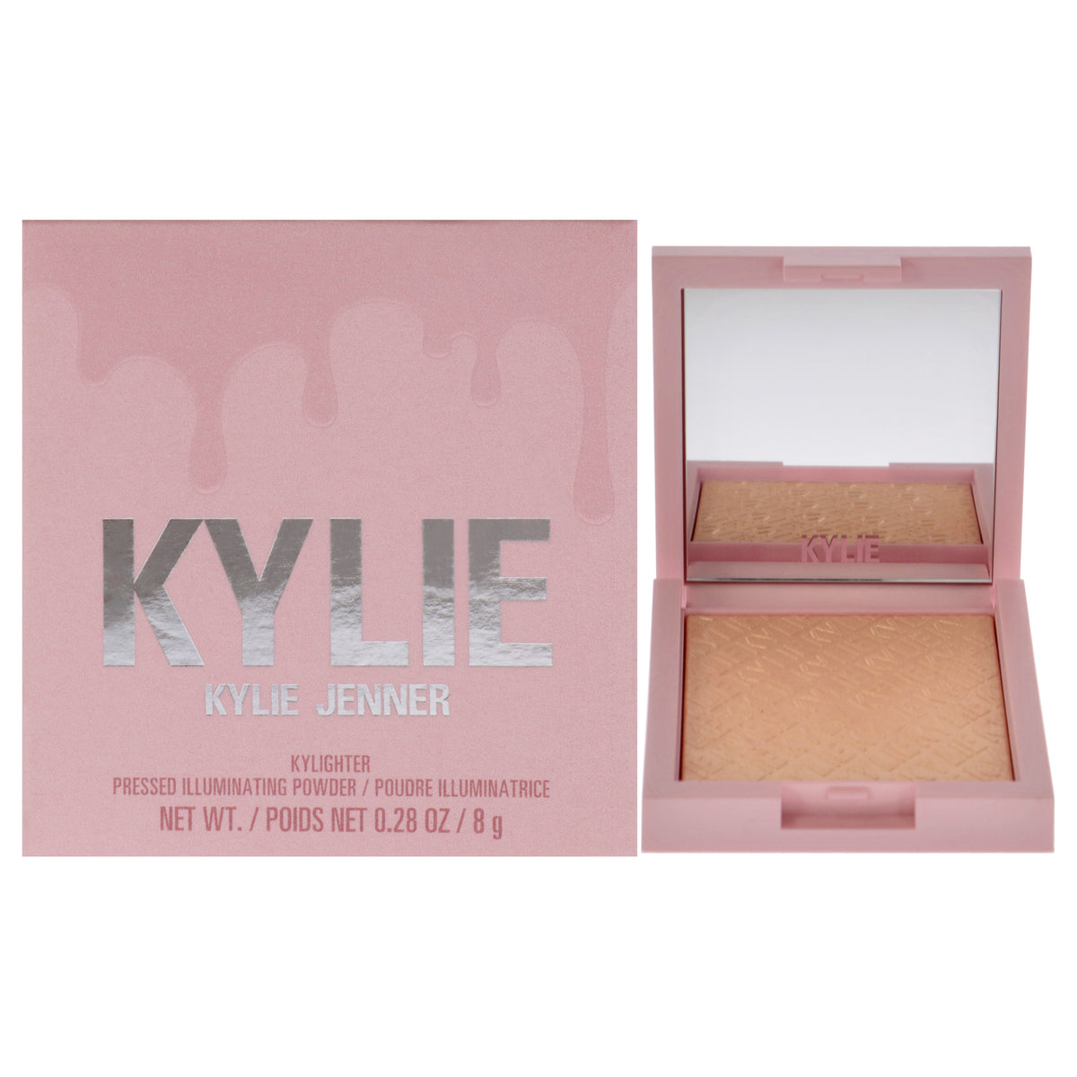 Kylighter Pressed Illuminating Powder  050 Cheers Darling by Kylie Cosmetics for Women  028 oz Highlighter