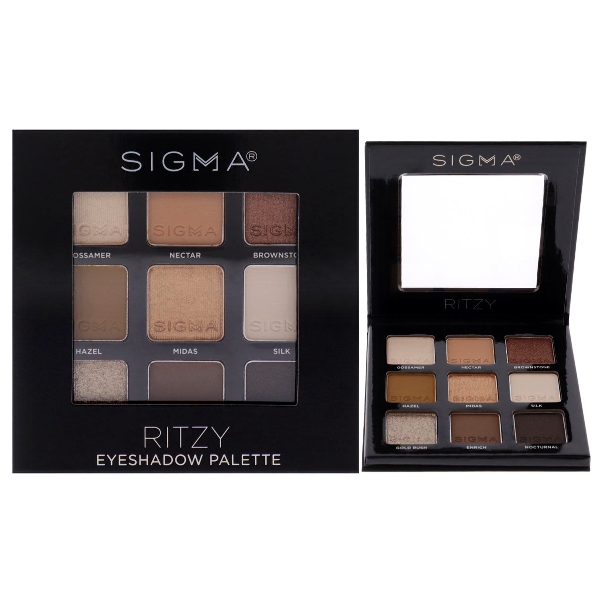 Eyeshadow Palette  Ritzy by SIGMA for Women  032 oz Eye Shadow