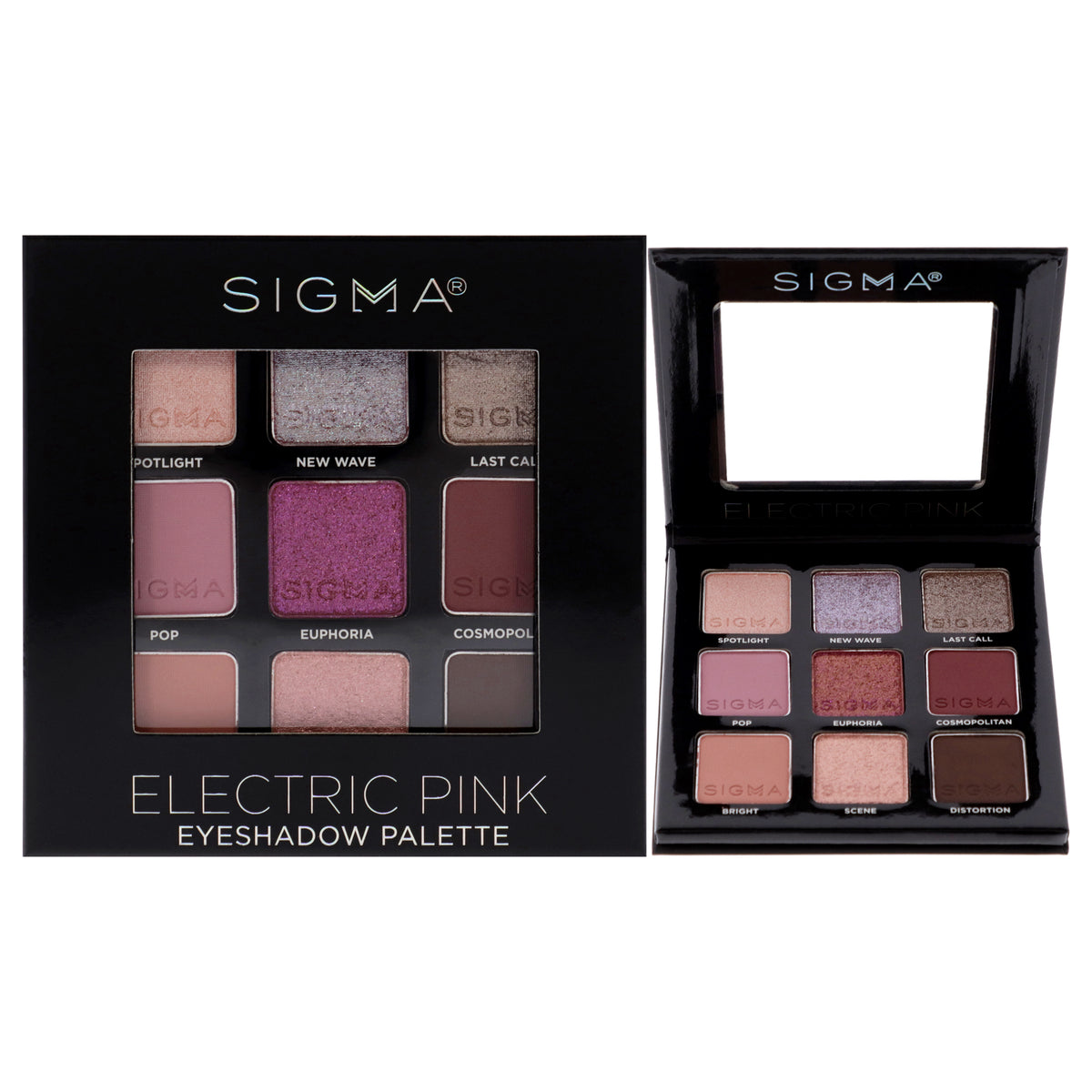 Eyeshadow Palette  Electric Pink by SIGMA for Women  032 oz Eye Shadow