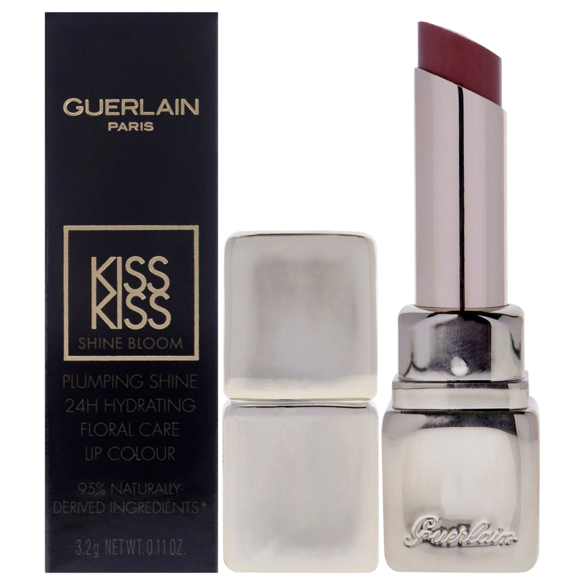 Kiss Kiss Shine Bloom Lipstick  109 Lily Caress by Guerlain for Women  011 oz Lipstick