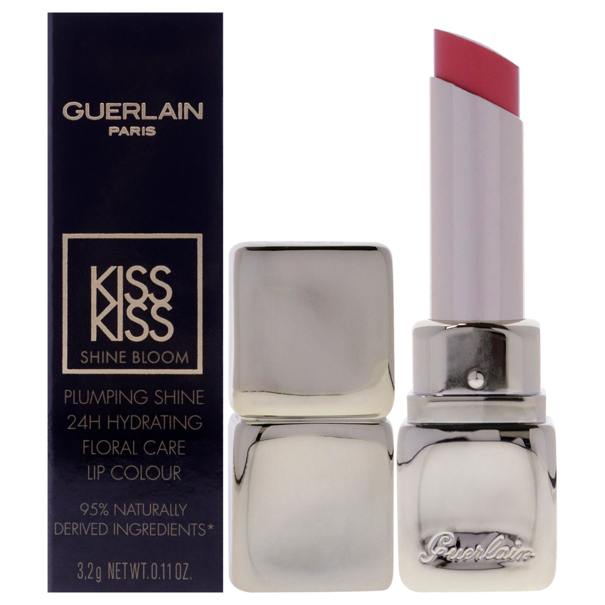 Kiss Kiss Shine Bloom Lipstick  309 Fresh Coral by Guerlain for Women  011 oz Lipstick