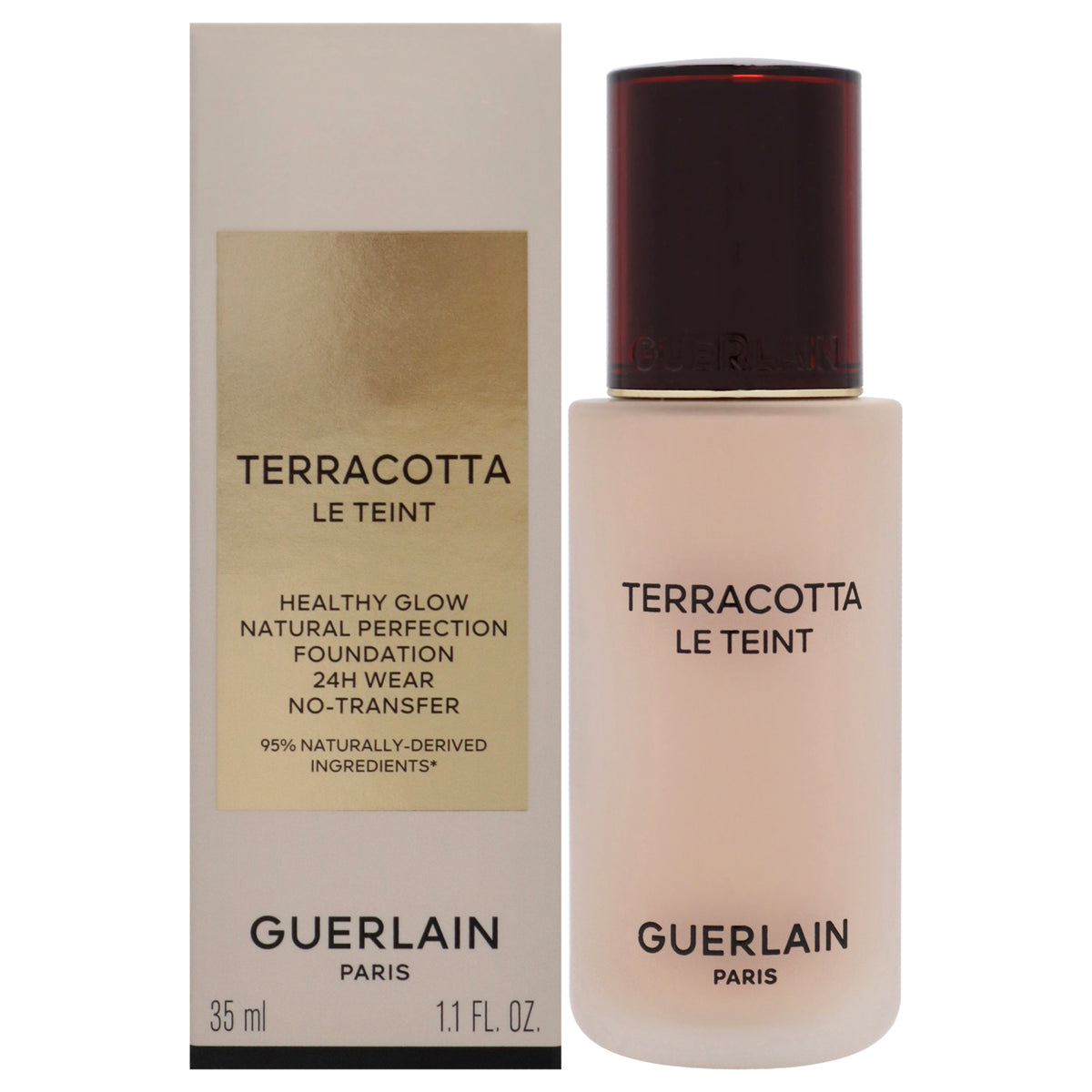 Terracotta Le Teint 24H Wear NoTransfer Foundation  1N Neutral by Guerlain for Women  11 oz Foundation