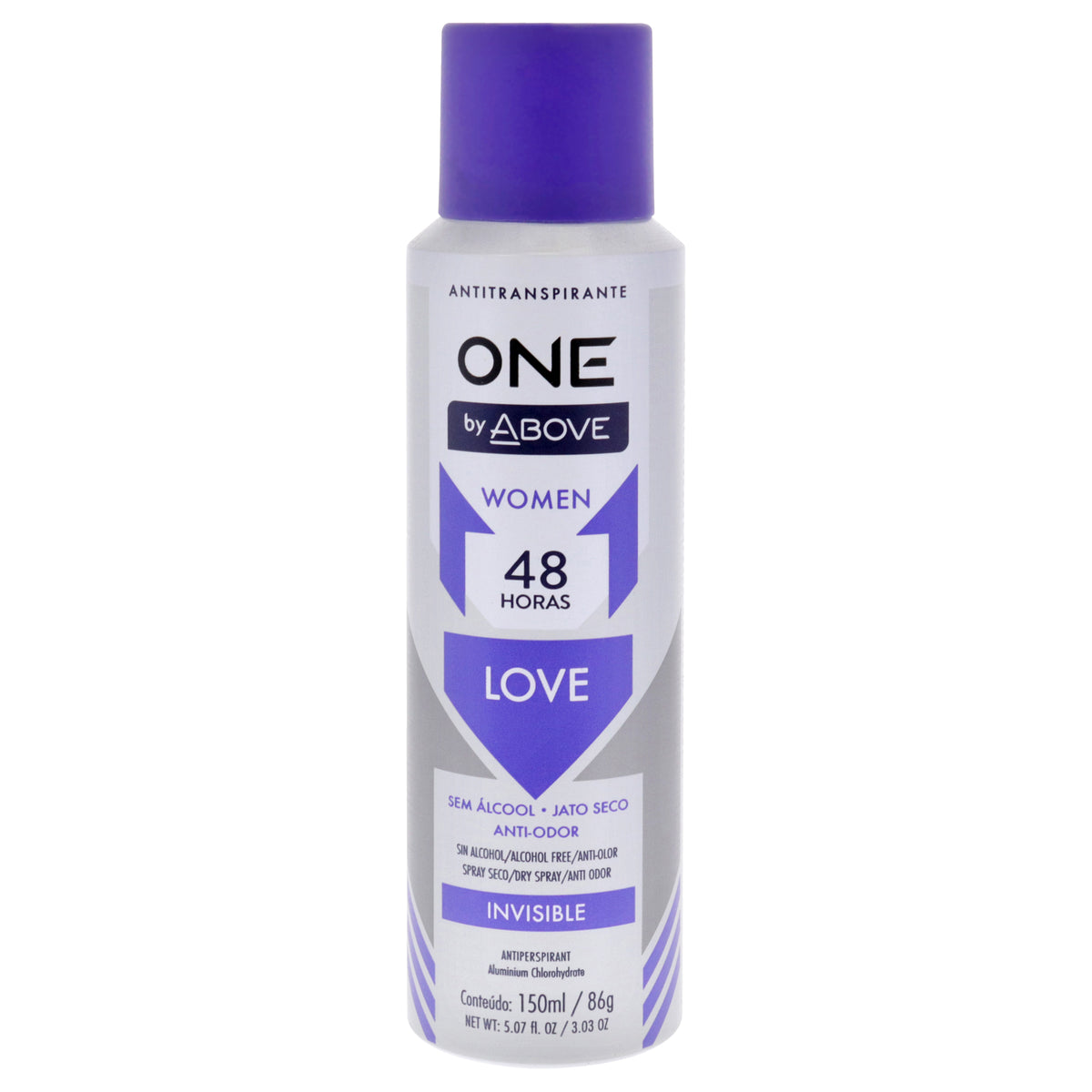 48 Hours One Antiperspirant Deodorant  Love by Above for Women  303 oz Deodorant Spray