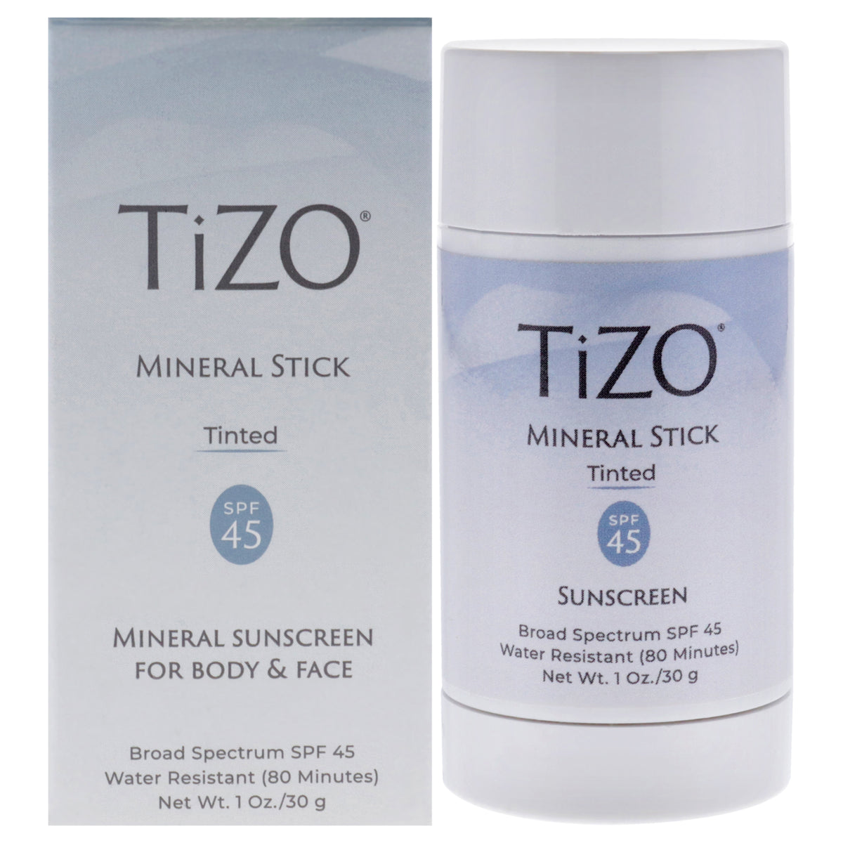 Mineral Stick Tinted SPF 45 by Tizo for Women  1 oz Sunscreen