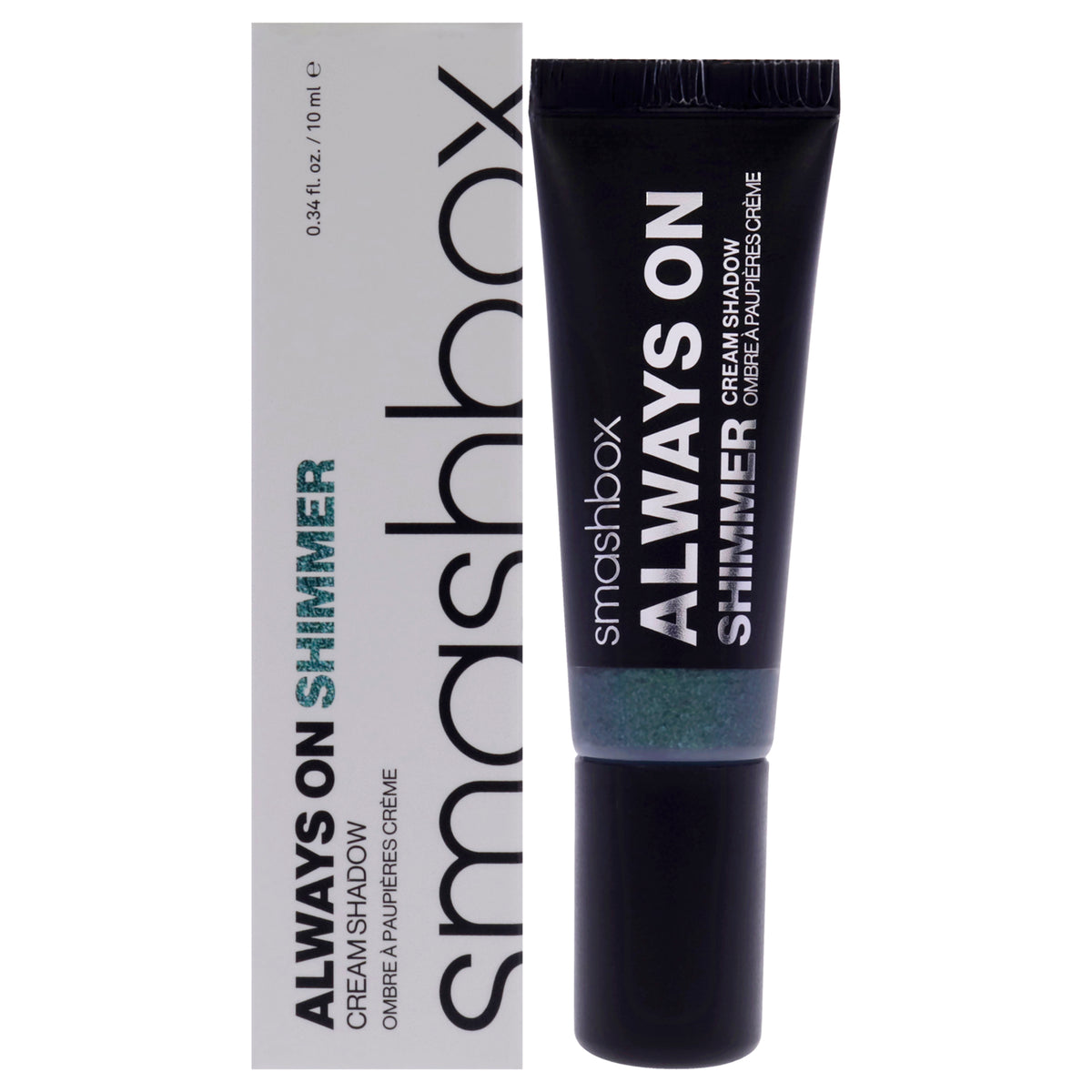 Always On Shimmer Cream Eye Shadow  Emerald by SmashBox for Women  034 oz Eye Shadow