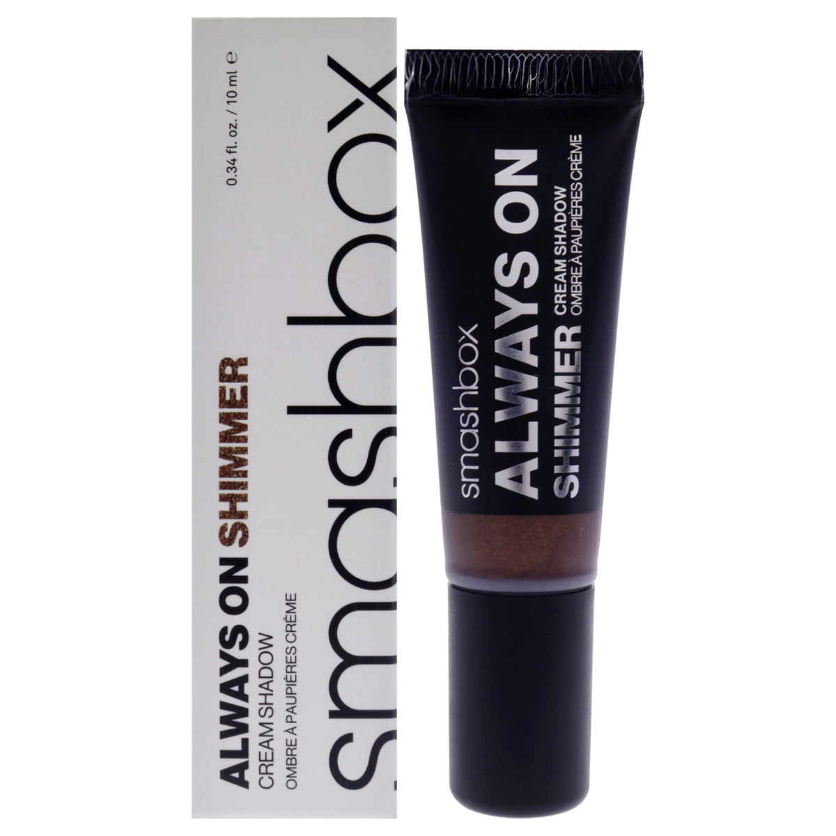 Always On Shimmer Cream Eye Shadow  Bronze by SmashBox for Women  034 oz Eye Shadow