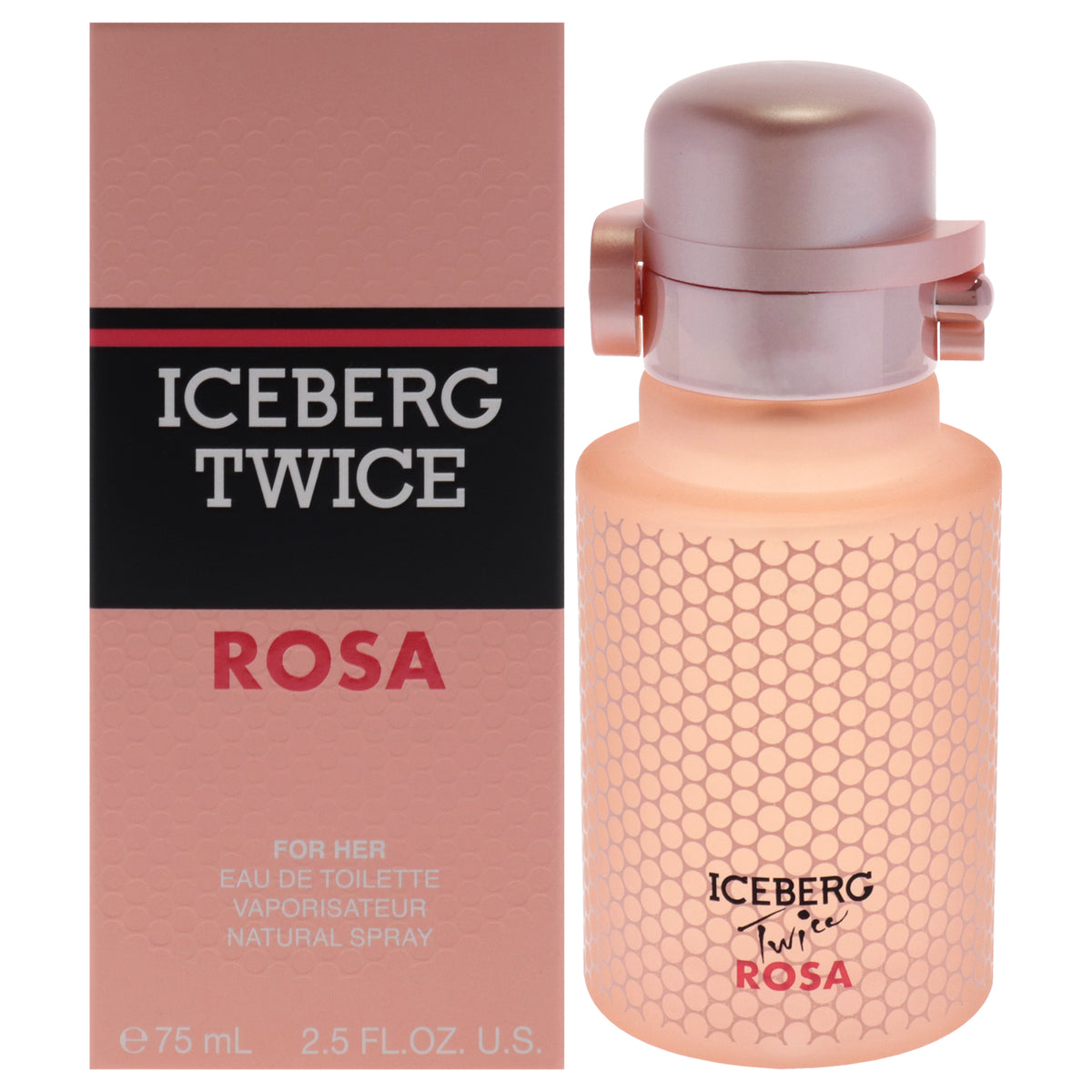 Iceberg Twice Rosa by Iceberg for Women  25 oz EDT Spray