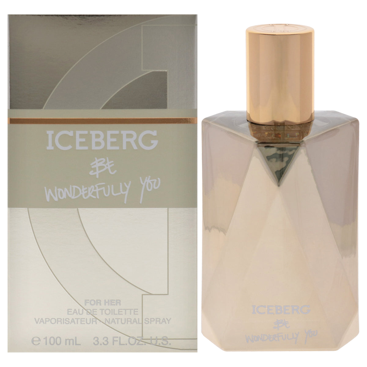 Be Wonderfully You by Iceberg for Women  33 oz EDT Spray