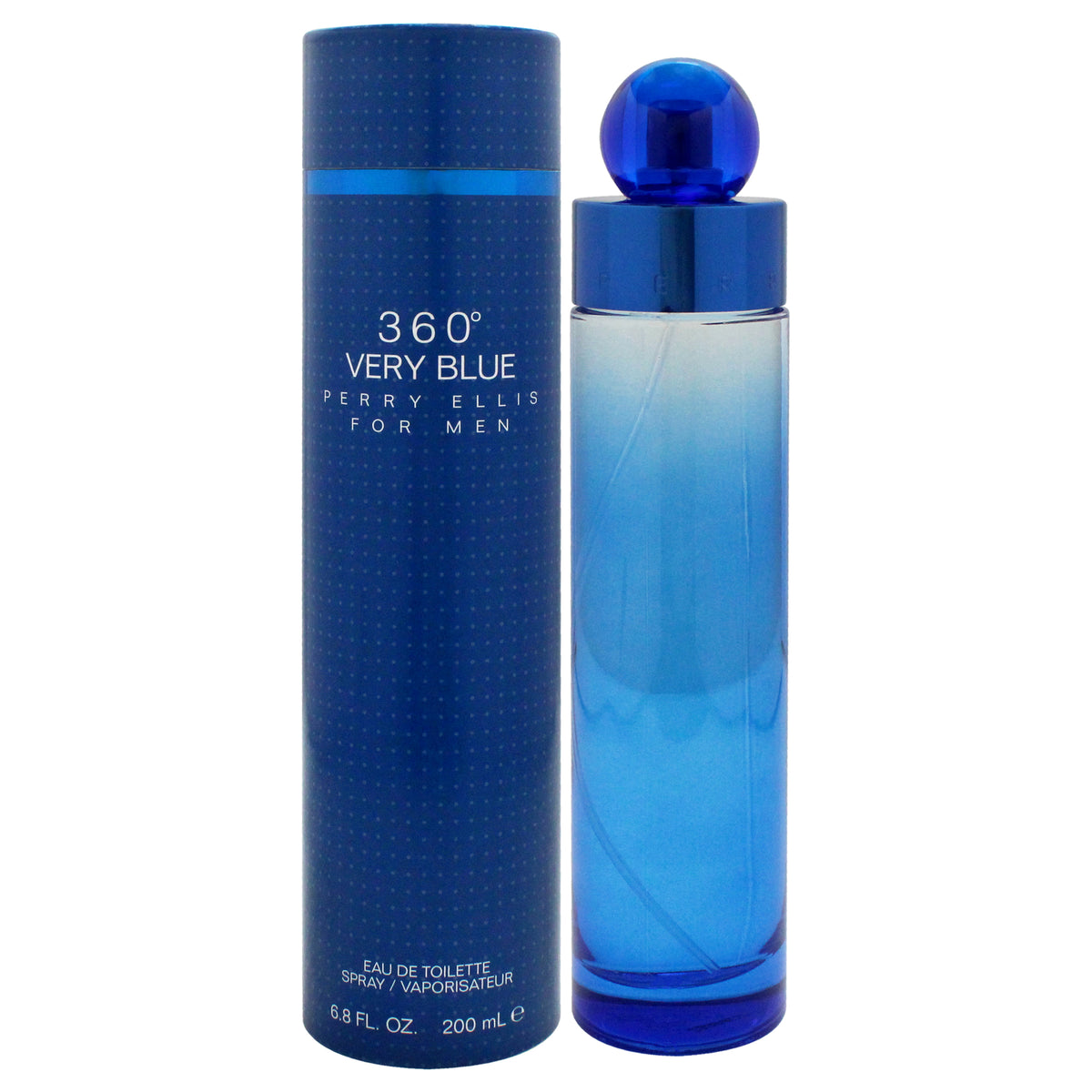 360 Very Blue by Perry Ellis for Men  68 oz EDT Spray