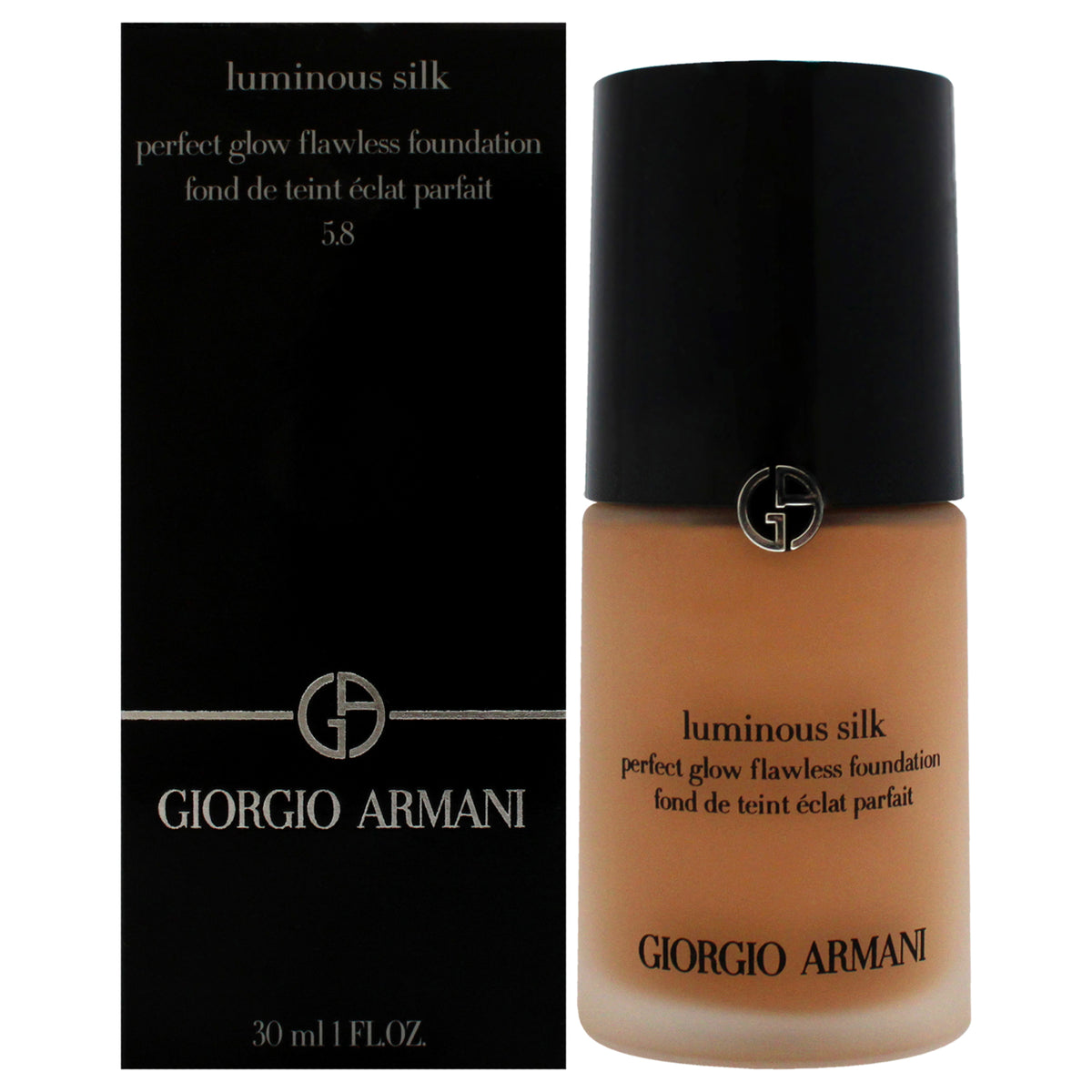 Luminous Silk Foundation  58 MediumGolden by Giorgio Armani for Women  1 oz Foundation