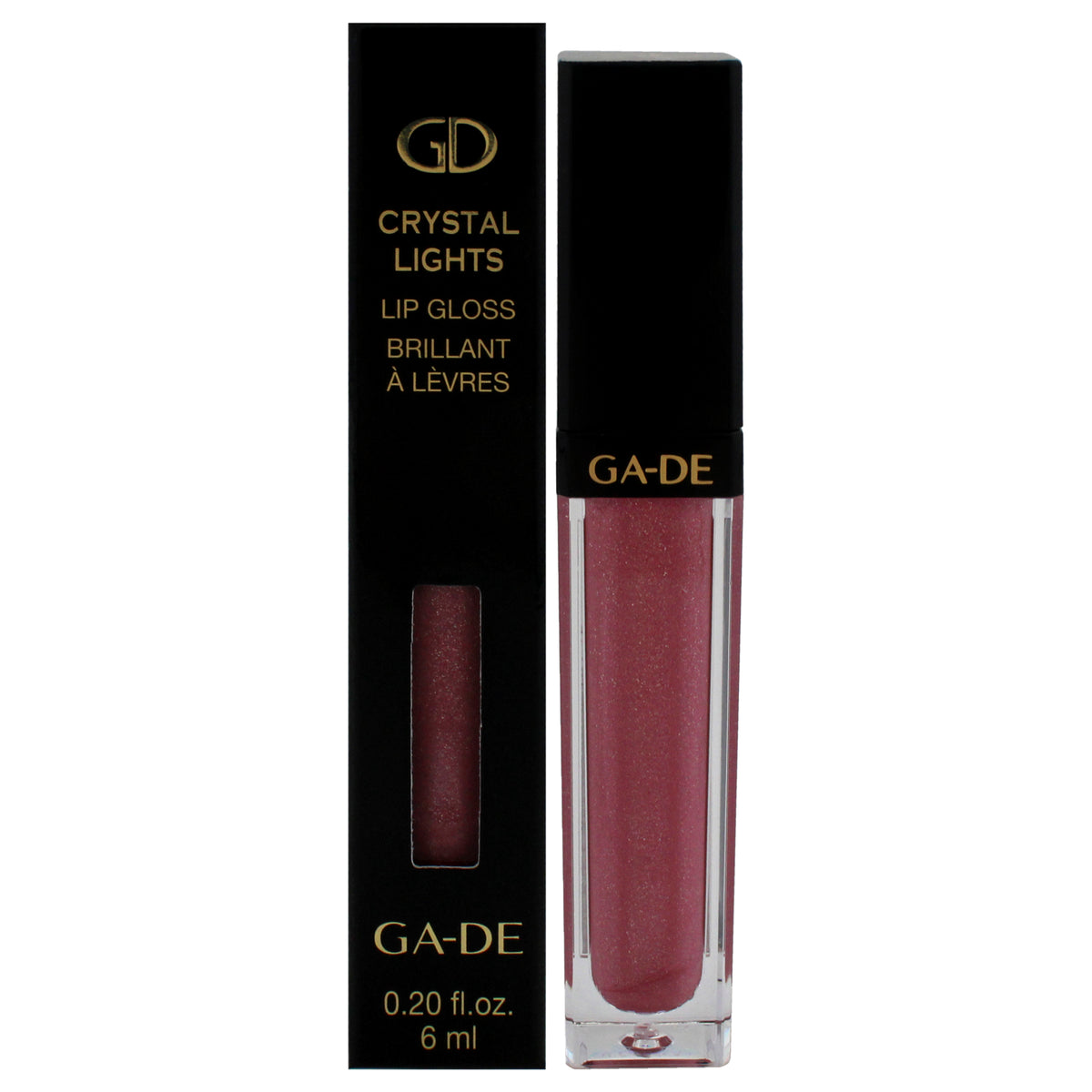 Crystal Lights Lip Gloss  511 Rose Quartz by GADE for Women  02 oz Lip Gloss