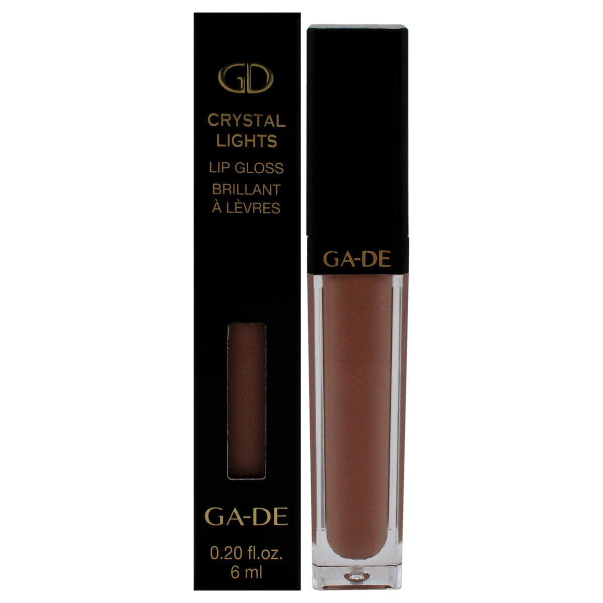 Crystal Lights Lip Gloss  527 Sand Opal by GADE for Women  02 oz Lip Gloss