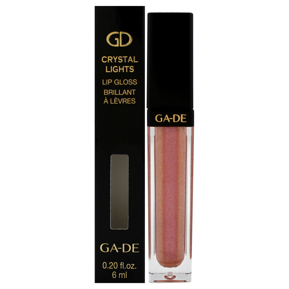 Crystal Lights Lip Gloss  800 Pink Unicorn by GADE for Women  02 oz Lip Gloss