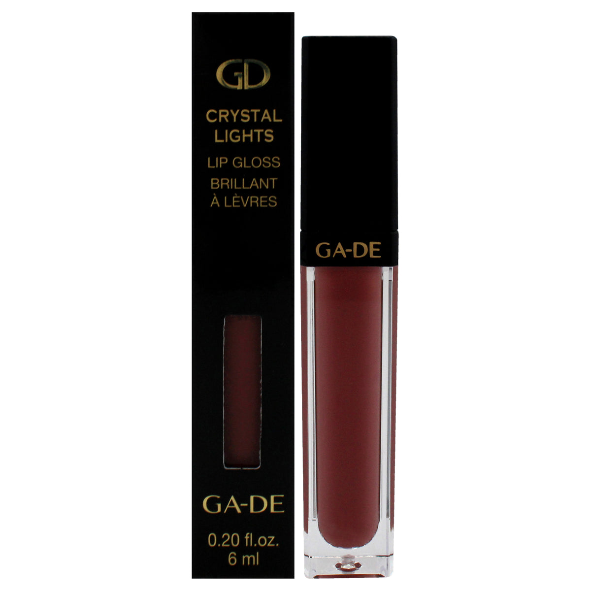 Crystal Lights Lip Gloss  824 Marvelous Mauve by GADE for Women  02 oz Lip Gloss