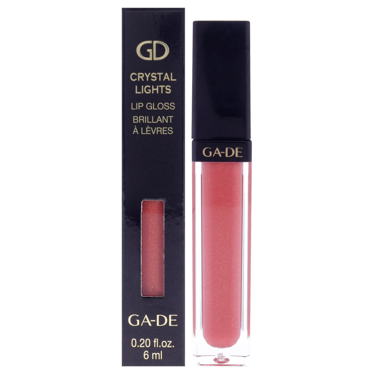 Crystal Lights Lip Gloss  826 Invisible Star by GADE for Women  02 oz Lip Gloss