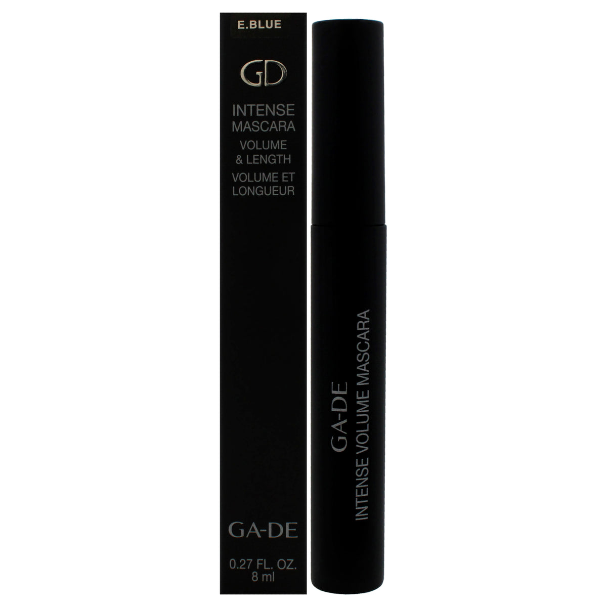 Intense Mascara Volume and Length  Intense Electric Blue by GADE for Women  027 oz Mascara