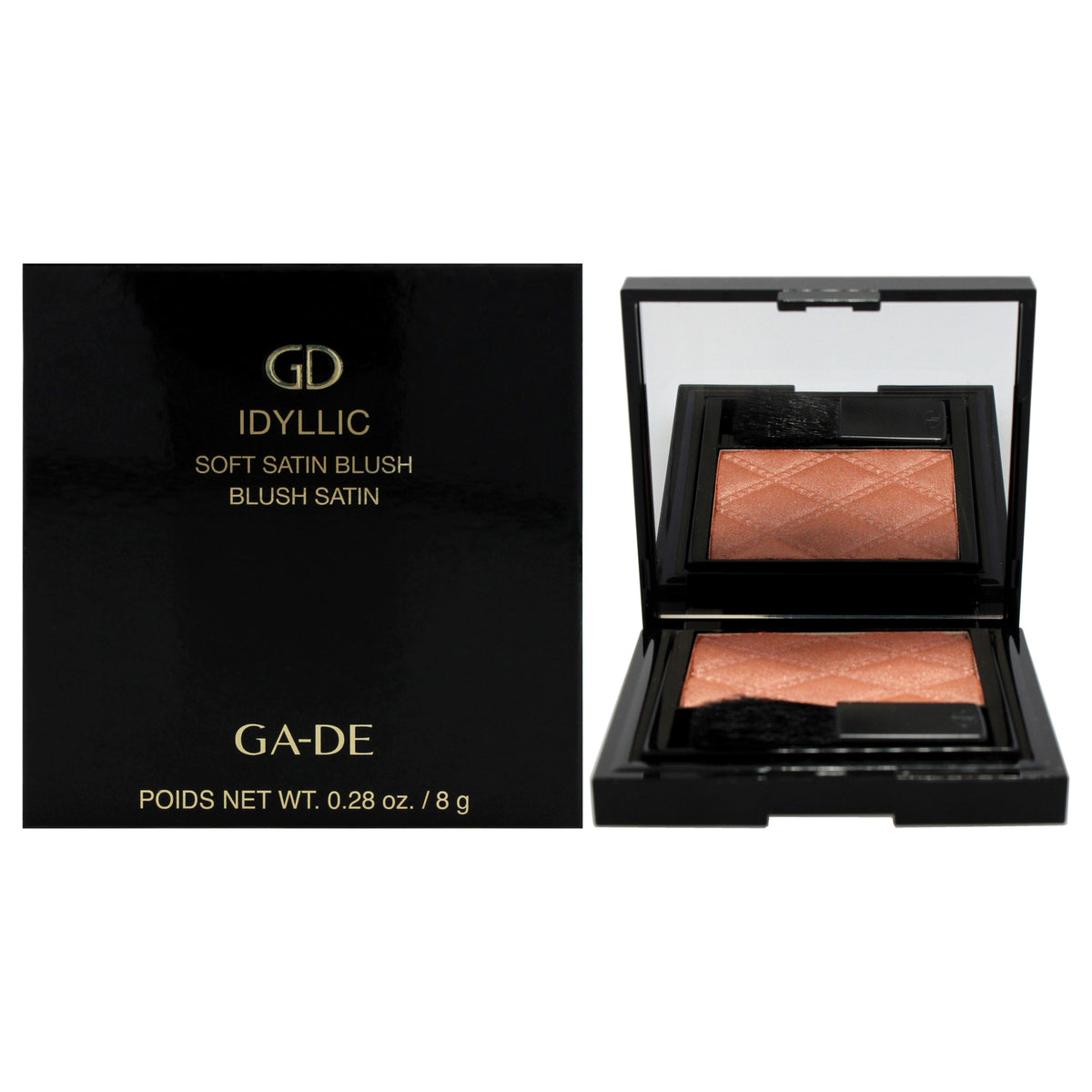 Idyllic Soft Satin Blush Powder  26 Honey Bronze by GADE for Women  028 oz Blush