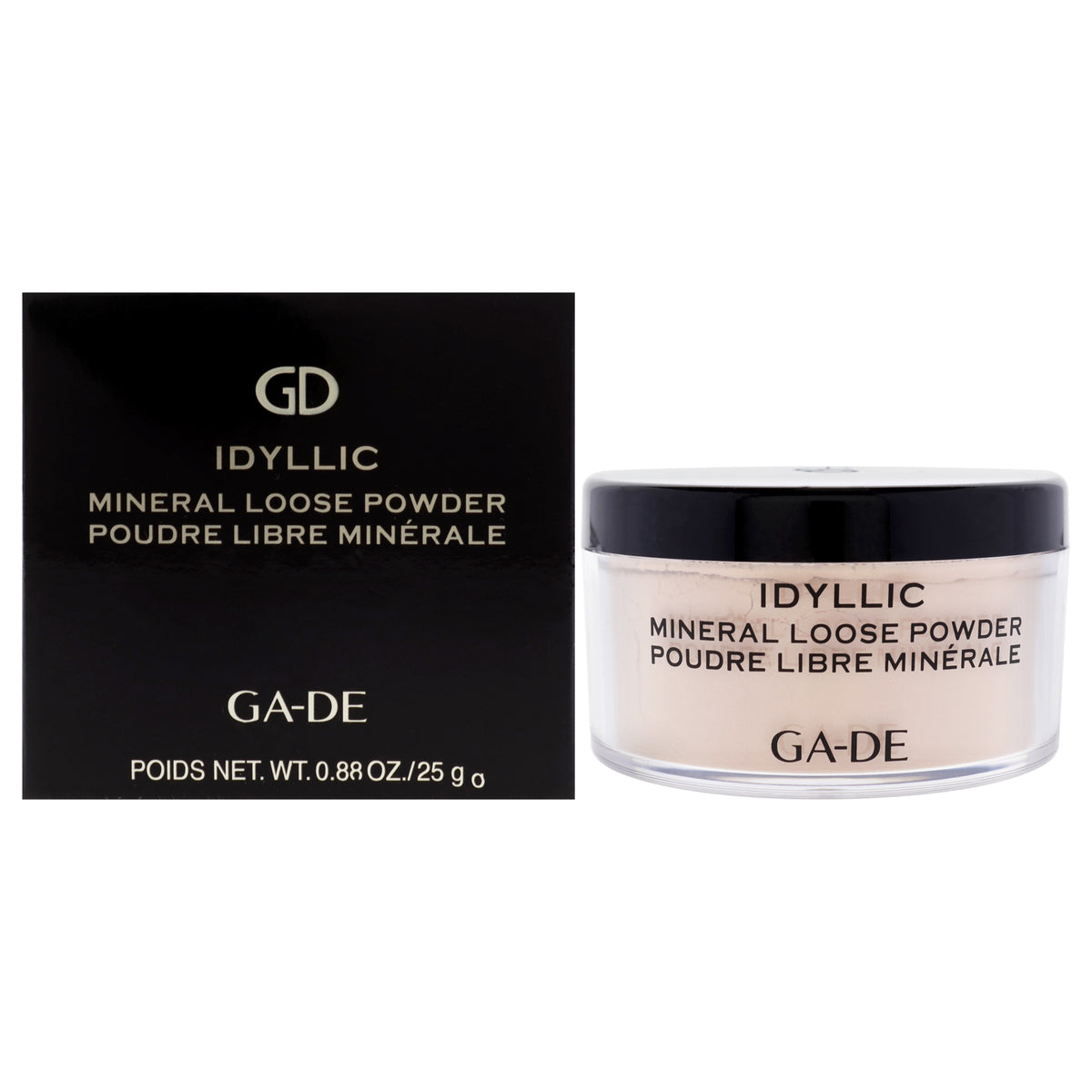 Idyllic Mineral Loose Powder  100 Nude Nude by GADE for Women  088 oz Powder