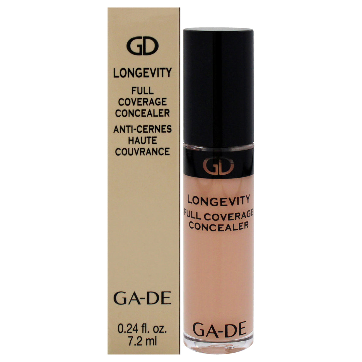 Longevity Full Coverage Concealer  27 Fair Fair by GADE for Women  024 oz Concealer