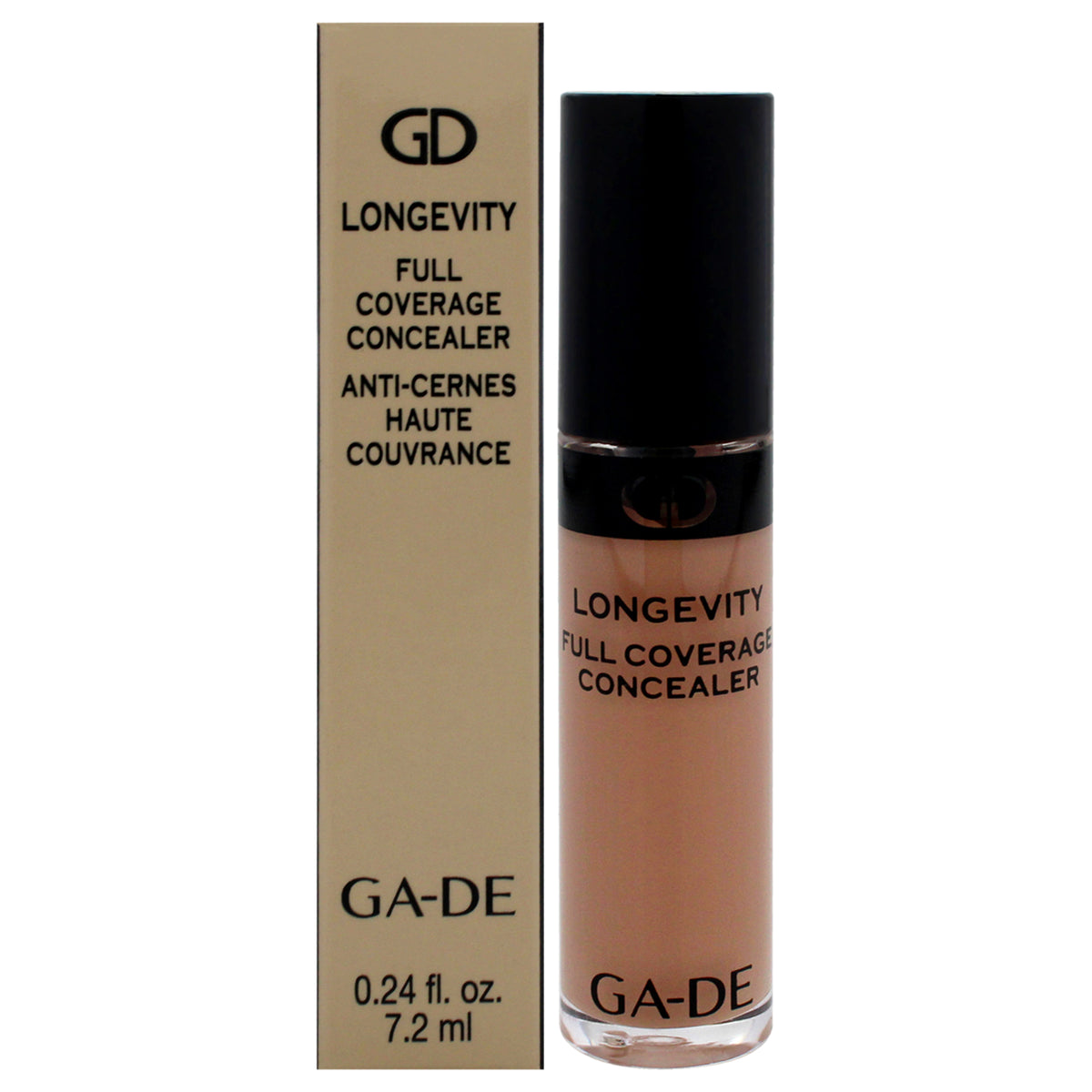 Longevity Full Coverage Concealer  29 Bisque by GADE for Women  024 oz Concealer