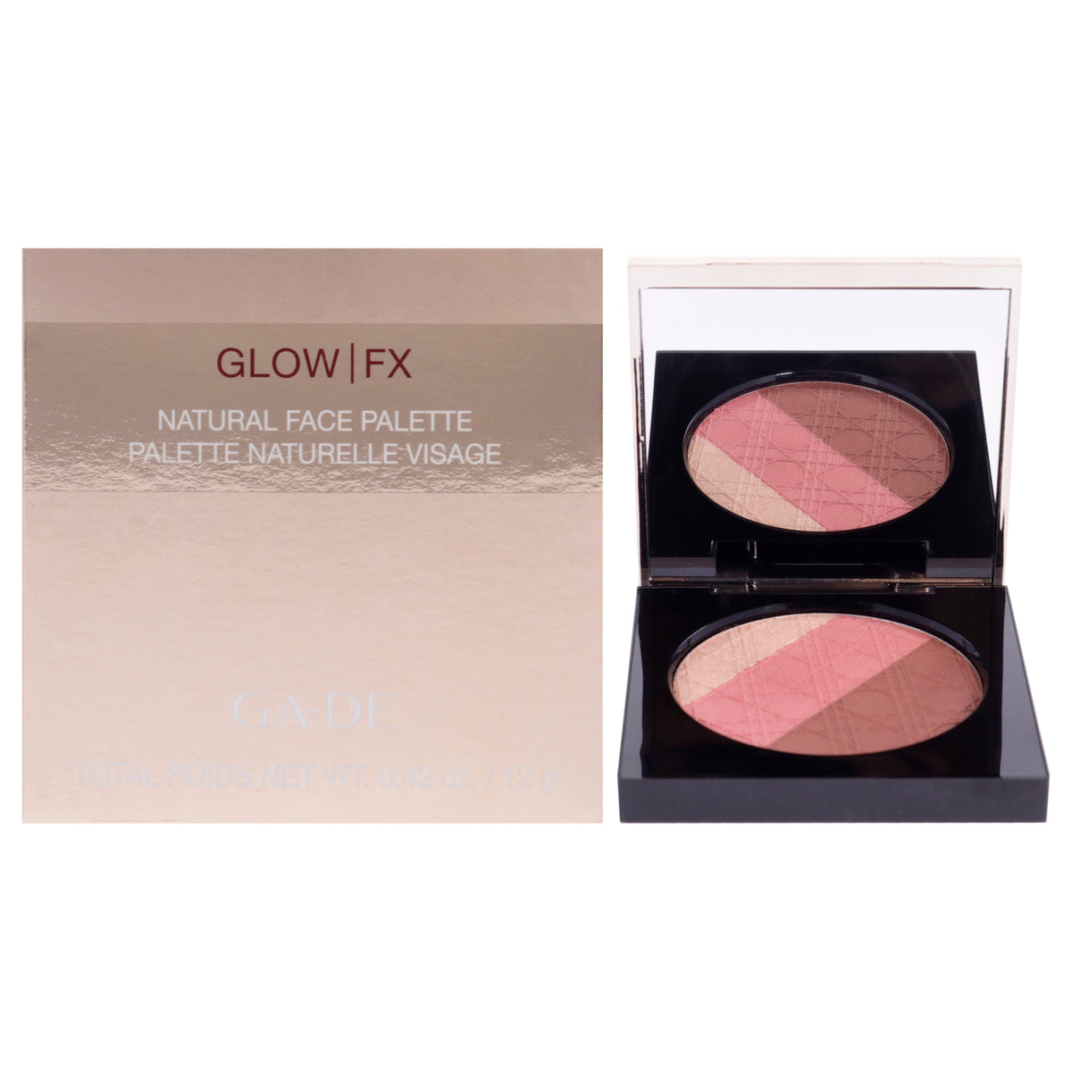 Glow FX Natural Face Palette  139 Blooming Chic by GADE for Women  042 oz Palette