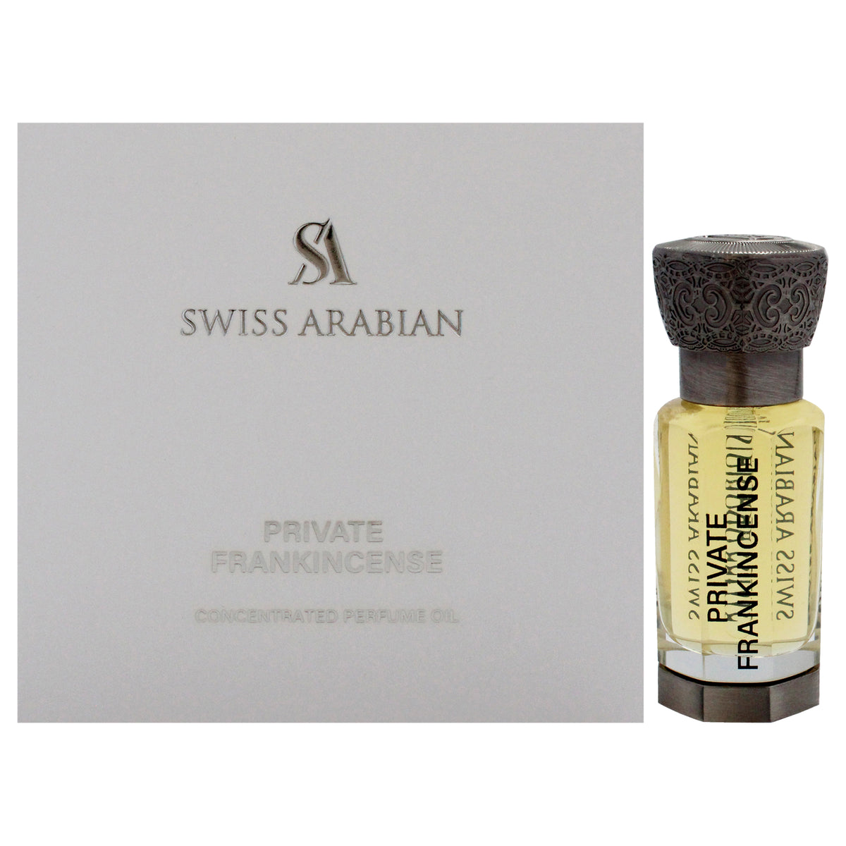 Private Frankincense by Swiss Arabian for Unisex  04 oz Perfume Oil Mini