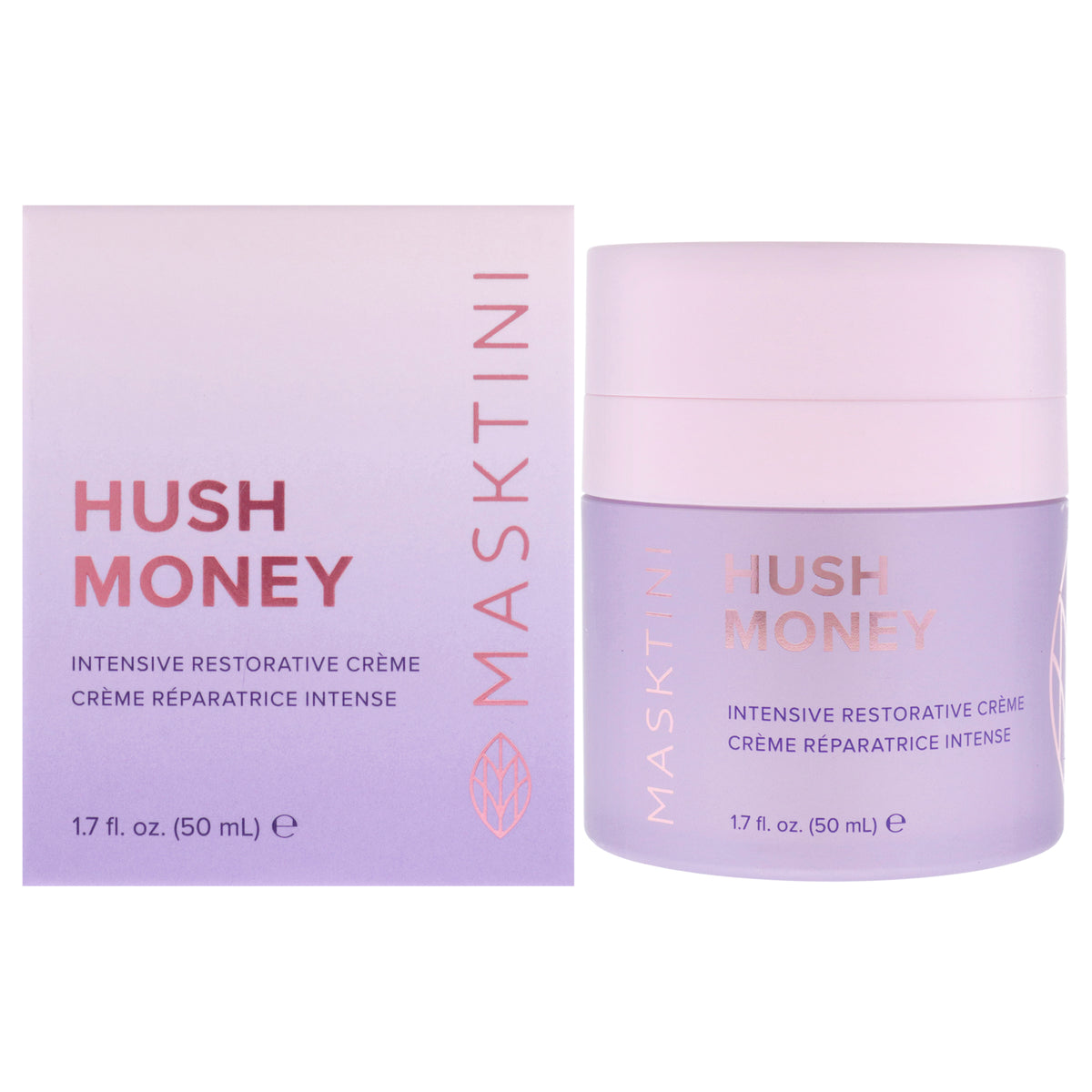 Hush Money Intensive Restorative Creme by Masktini for Women  17 oz Cream