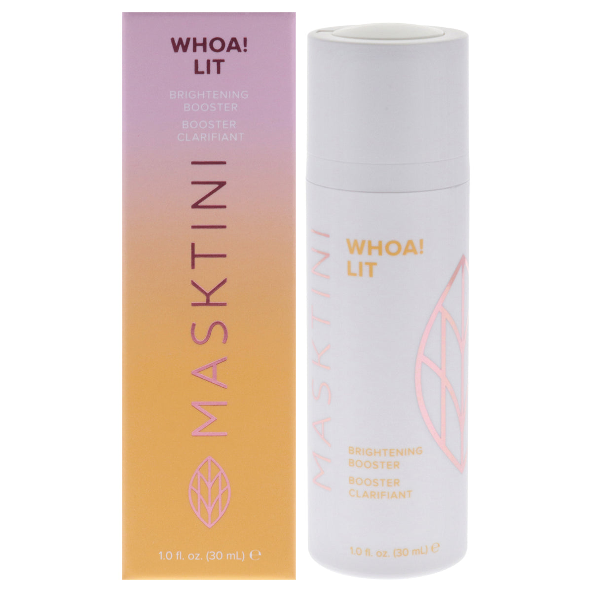 Whoa Lit Brightening Booster by Masktini for Women  1 oz Booster