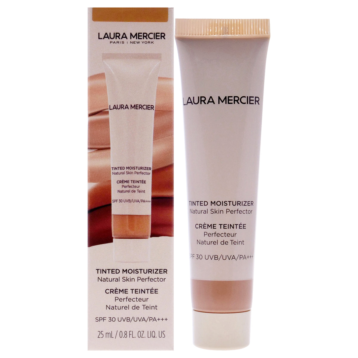 Tinted Moisturizer Natural Skin Perfector Mini SPF 30  4WN Tawny by Laura Mercier for Women  08 oz Foundation