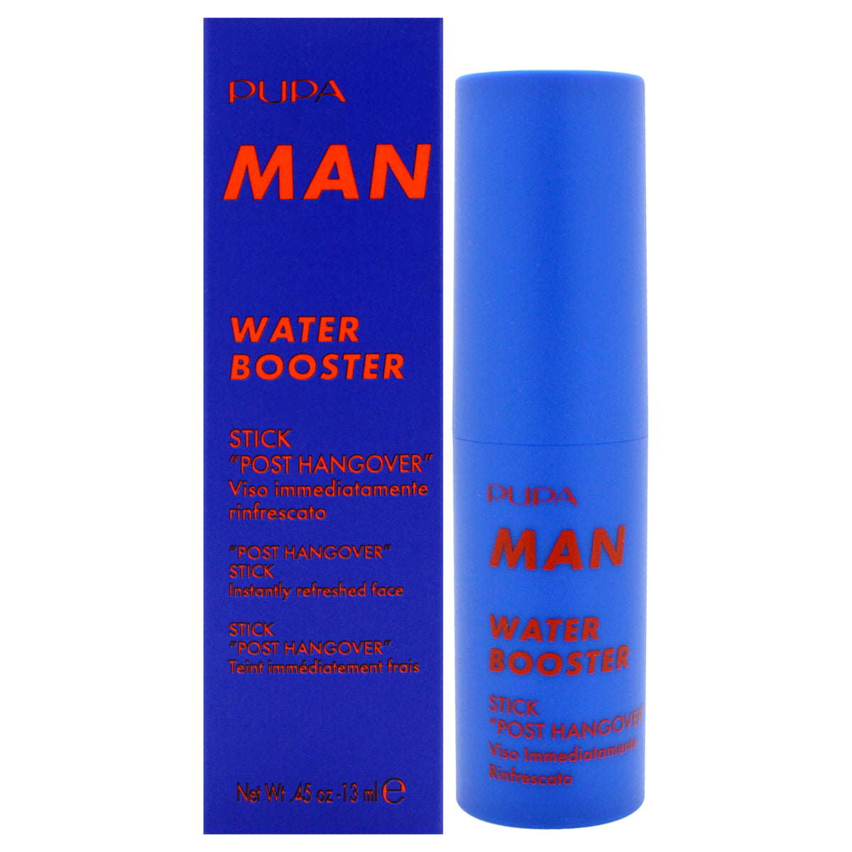 Water Booster Post Hangover Stick  001 by Pupa Milano for Men  045 oz Booster