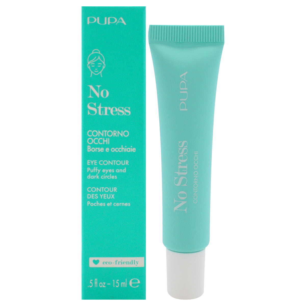 No Stress Eye Contour by Pupa Milano for Women  05 oz Treatment