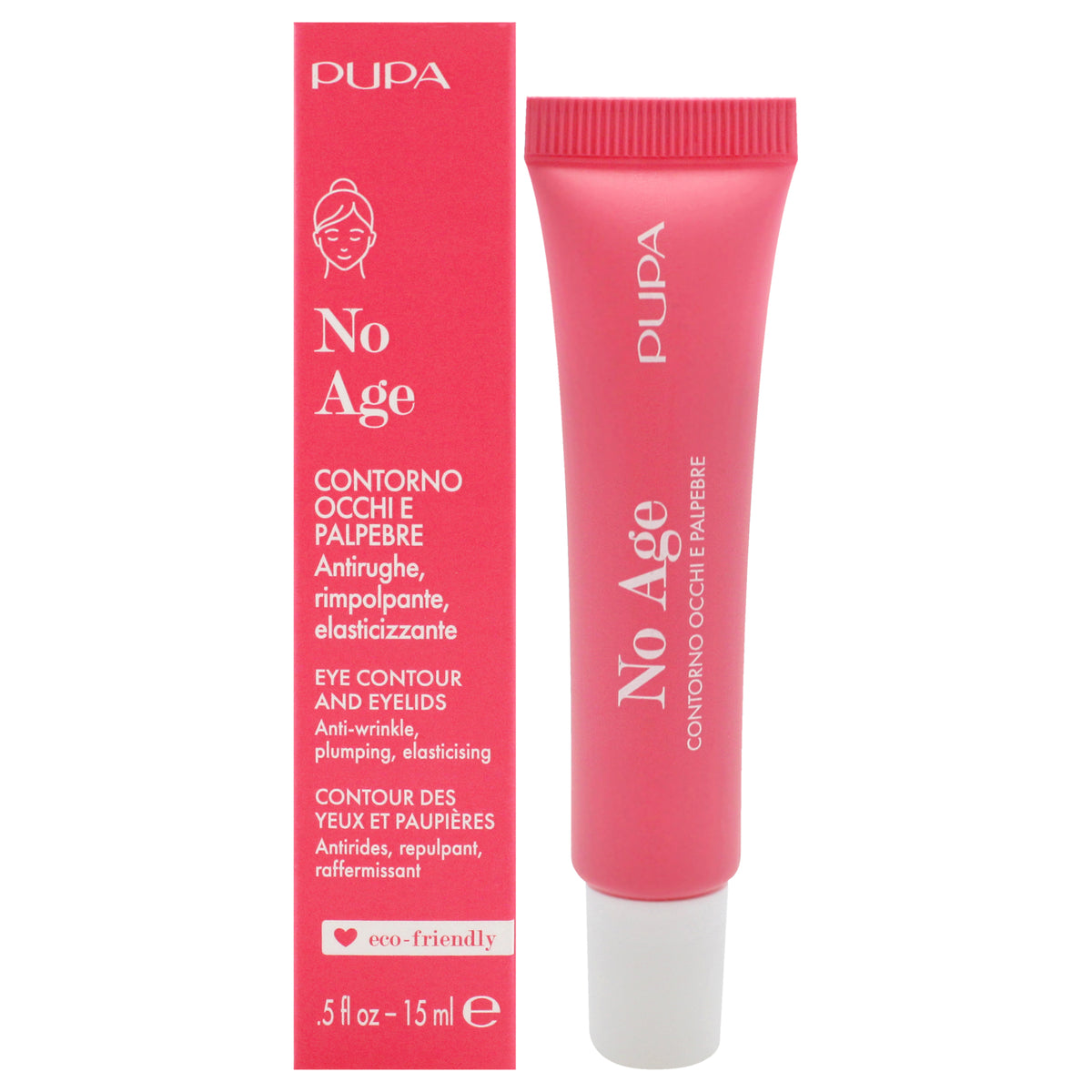 No Age Eye Contour and Eyelids by Pupa Milano for Women  05 oz Treatment