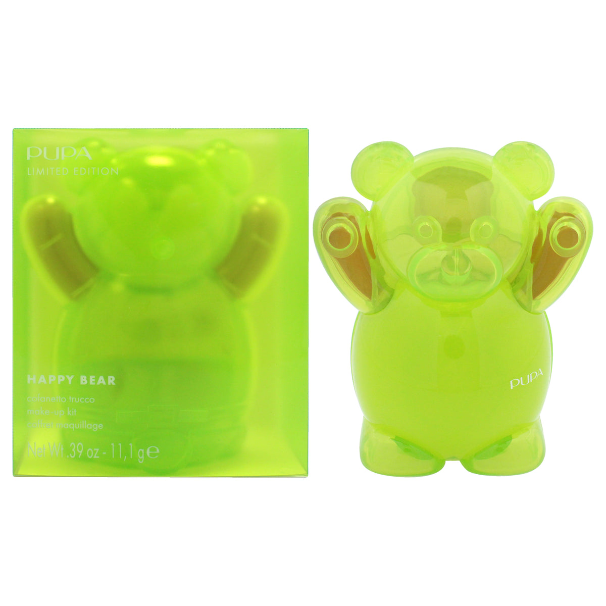 Happy Bear Makeup Kit Limited Edition  006 Green by Pupa Milano for Women  039 oz Makeup