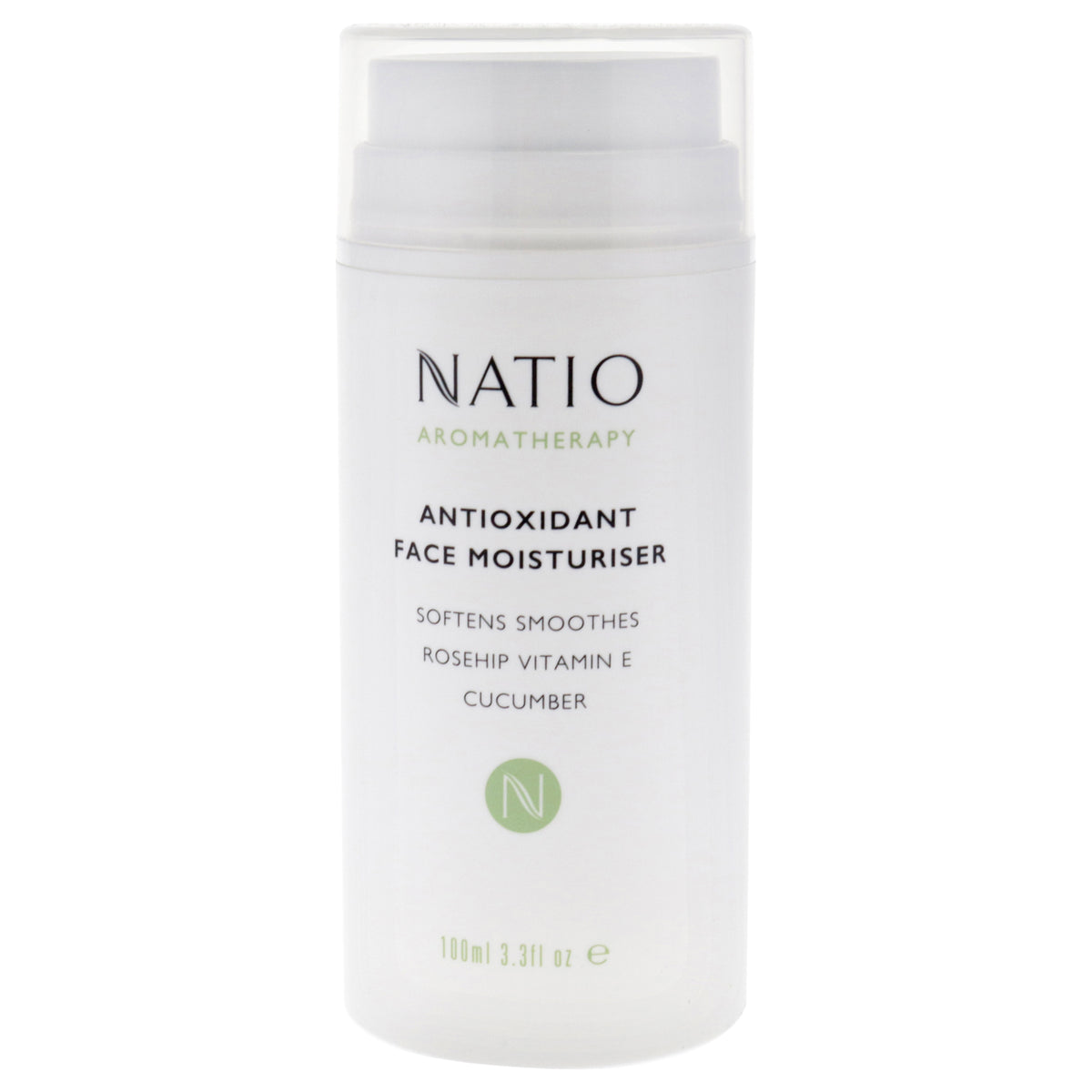 Antioxidant Face Moisturiser by Natio for Women  33 oz Moisturizer