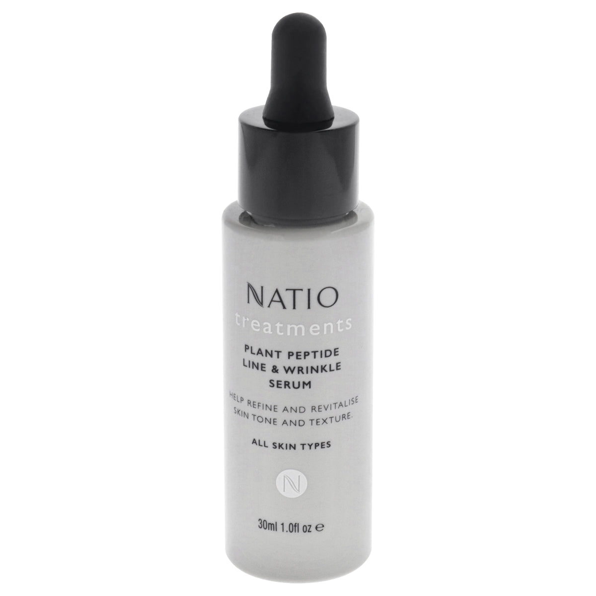 Treatments Plant Peptide Line and Wrinkle Serum by Natio for Women  1 oz Serum