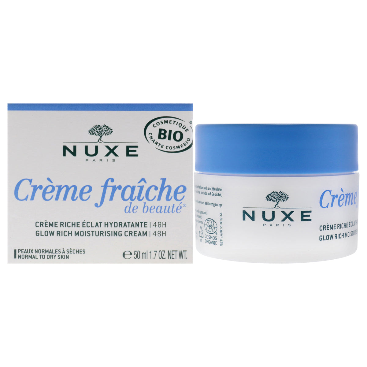 Glow Rich Moisturising Cream 48H by Nuxe for Women  17 oz Cream