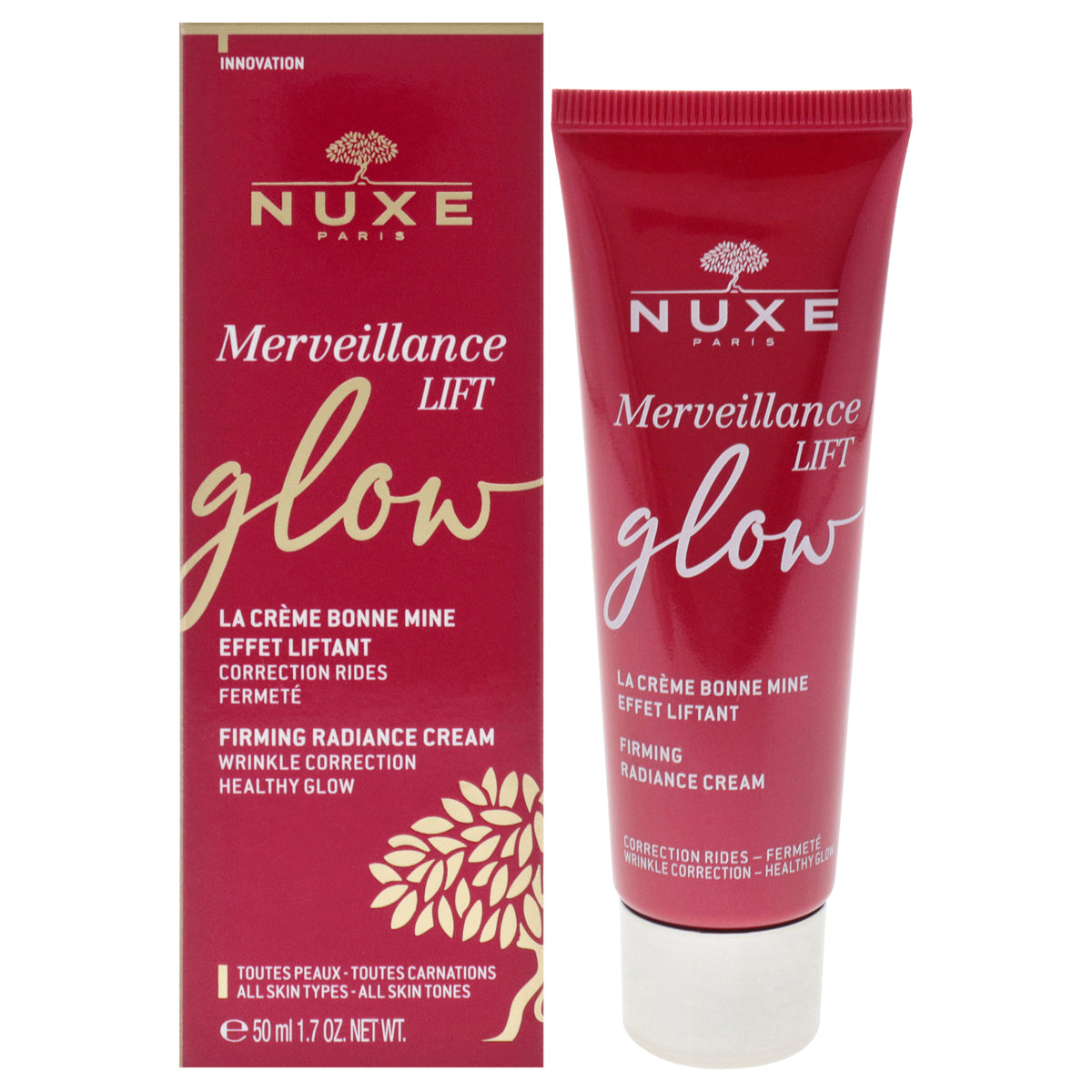 Merveillance Lift Glow Firming Radiance Cream by Nuxe for Women  17 oz Cream